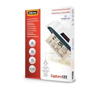 Fellowes laminating pouches capture 125 micron - pack de 100 - brillan