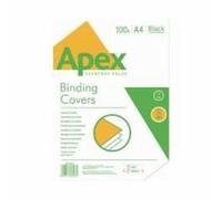 Fellowes Pochette De Pr?Sentation. Apex Reli?E En Cuir 100, Relieuse?: Accessoires, Blanc