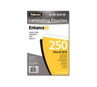 FELLOWES POCHETTES A PLASTIFIER 80MIC A4 250