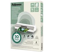 Fellowes Pochettes de plastification A6 Recyclées - Epaisseur Light : 75/80 microns - Fintition Mate - Boîte de 100