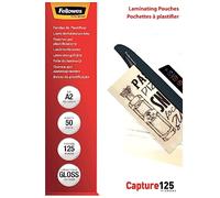 Fellowes - Pack de 50 - brillant - A2 (420 x 594 mm) pochettes plastifiées