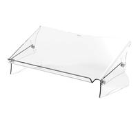 Fellowes Porte-documents Clarity – A4/A3 réglable, 6 positions, supporte jusqu'à 6 kg, transparent