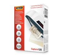 Fellowes Pochettes brillantes A6 125 microns - Paquet de 100