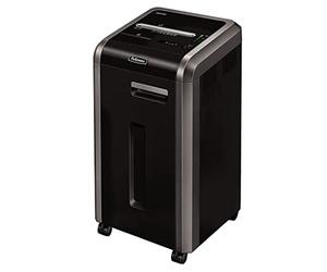 Fellowes - Powershred 225Mi - Destructeur de document - Coupe microshred - 14 feuilles - Noir