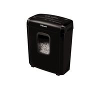 Fellowes Powershred 6M - Destructeur Micro-Broyage 4x12mm, P-4, 13L - Compatible Agrafes/Trombones/Cartes - Noir - 374x171x314mm