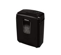 Fellowes Destructora 8Mc destructeur de papier Découpage par micro-broyage 22 cm Noir