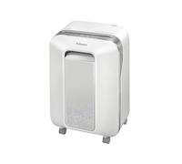 Fellowes Powershred LX201 - Destructeur Microparticules 2x12mm P-5/T-5 - Capacité 12 feuilles - Corbeille 22L - SafeSense - Blanc