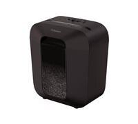 Fellowes Destructeur de papier Powershred LX25M - découpage en particules 4 x 12 mm P-4 - Noir