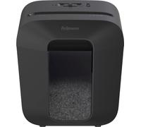 Fellowes Powershred | LX25M | Mini-coupe | Destructeur de documents | P-4 | Cartes de crédit | Agrafes | Trombones | Papier | 11,5 litres | Noir