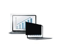 Fellowes PrivaScreen 13.3" Filtre de confidentialité sans bords 16:9, angle de vue 30°, 287x179mm, Anti-reflet, Résistant rayures, fixation adhésive