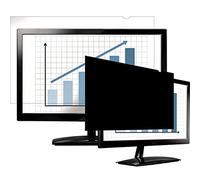 Fellowes PrivaScreen 4807001 - Filtre de confidentialité Noir pour écran 21,5" Panoramique - Facile à Installer et à Retirer