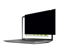 Fellowes PrivaScreen - Filtre de confidentialité pour ordinateur portable - amovible - adhésif, onglets de charnière - largeur de 16 pouces - noir