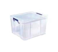 Fellowes ProStore Boîte d'Archive 48L en Plastique Transparent 315x480x440mm, Intérieur 300x370x410mm, Compatible Papier, Référence 7730901