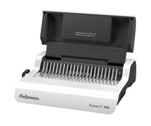Fellowes Pulsar-E 300 - machine à relier électrique par peigne, pour relier un dossier jusqu'à 300 feuilles - A4 (210 x 297 mm)