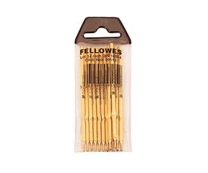 Fellowes Recharges pour stylo bille sur socle Etui de 12 - noir
