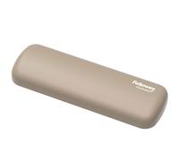 Fellowes Repose-poignet Breyta pour souris - Coussin antibactérien en silicone doux - L. 18 x P. 6 cm - Sable
