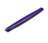 Fellowes Repose-Poignet Clavier Gel Crystal™ - Violet - Ergonomique, Confortable, Anti-Douleur - Surface Facile à Nettoyer - 480 x 57 mm