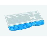 Fellowes Repose-poignet pour clavier Health-V Crystals, bleu