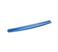 Fellowes Repose-poignets pour clavier Crystals Gel bleu