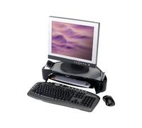 Fellowes Smart Suites Plus - Pied - pour écran plat - noir, argent - Taille d'écran : 21"