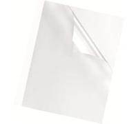 Fellowes Standing - 3 Mm - A4 (210 X 297 Mm) - 32 Feuilles - 150 Micromètres Blanc - 200 G/M² - 100 Unités Couverture À Reliure Thermique - Pour Fellowes Helios 30, Helios 60