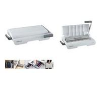Fellowes Starlet 90 - Machine à relier - peigne - diamètre max. : 12 mm - perforation : 7 feuilles - reliure : 90 feuilles Blanc G