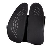 Fellowes fellowes support dorsal back angel, noir noir