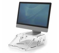Fellowes Support moniteur ajustable avec porte-documents Clarity