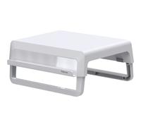 Fellowes Support moniteur Breyta – 100% recyclable, ergonomique, 3 hauteurs – Blanc