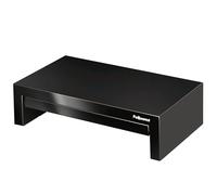 Fellowes Designer Suites 53,3 cm (21") Bureau Noir, Perle