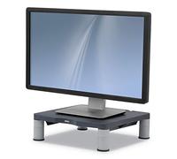 Fellowes support Moniteur Standard, 3 hauteurs possibles, passe-câbles intégré, pour écran PC jusqu'à 27kg, gris foncé