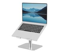 Fellowes Support pour PC portable Alumia – Ergonomique, réglable en hauteur et inclinable – Argent