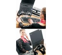 Fellowes Support pour ordinateur portable Smart Suites noir/argenté