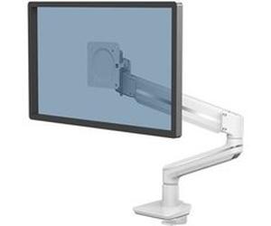 Fellowes Tallo - Kit de montage (plaque VESA à libération rapide, pince-étau, base de passe-câble, montage sur perche) - pour Écran LCD - top mount - blanc - Taille d'écran : jusqu'à 40 pouces - montr