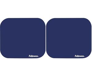 Fellowes Tapis De Souris Basique Bleu (Lot de 2)