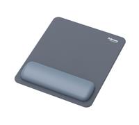 Fellowes Tapis de Souris Repose-Poignet Breyta - Bleu Gris, Coussin en Silicone