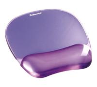 Fellowes Tapis de souris repose-poignet Crystal Gel ergonomique