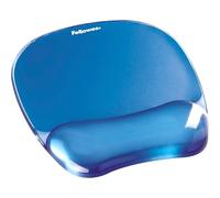 Fellowes gel crystal - tapis de souris avec repose-poignets