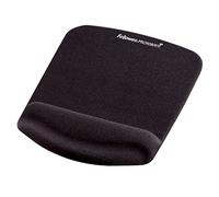 Fellowes Tapis de souris ergonomique PlushTouch Repose-poignet mousse mémoire de forme Noir