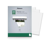 Fellowes Thermal Laminating Pouches, Letter Size Sheets, 3mil, 300 Pack