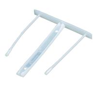 Fellowes Transit Filing Clips Environmentally-Friendly 80 mm Pack of 100 White