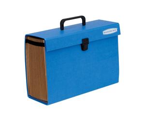Fellowes Trieur Accordéon Bankers Box Handifile Bleu - Papier, Dimensions 368 x 125 x 260 mm, Référence 9352201