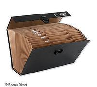 Fellowes Trieur R-Kive Handifile, 21 Compartiments, Noir