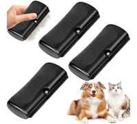 Fellwunder 2025 Lot de 3 brosses miracles pour chien et chat avec poignée confortable, en forme d'étoile de pattes