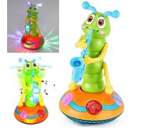 Felly Juguete de Oruga Que Baila y canta, juguete de Oruga Que Baila, juguete de Oruga Que brilla intensamente como Regalo Para niños