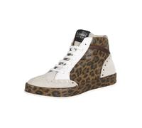 FELMINI Baskets hautes 'Trump E185' marron / noir / blanc / blanc cassé, Taille 40