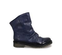 Felmini - Chaussures Femme - Tomber en amour avec CASTER C623 - Bottines Casual - Cuir Véritable - Bleu
