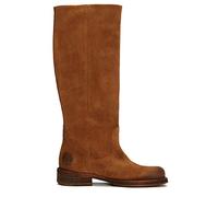 Felmini - Chaussures Femme - Tomber en Amour avec Cooper A712 - Bottes Cowboy & Biker - Cuir Véritable - Marron - 39