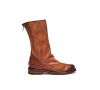 Felmini - Chaussures Femme - Tomber en amour avec GredoRC C945 - Bottes à fermeture éclair - Cuir Véritable - Marron - 35 EU Size