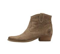 Felmini - Chaussures Femme - Tomber en amour avec WEST B504 - Bottines Cowboy - Cuir Véritable - Gris - 41 EU Size